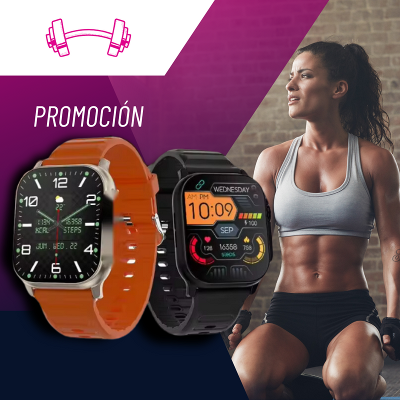 Combo Reloj Smartwatch I20 Ultra Max 10 + Audífonos