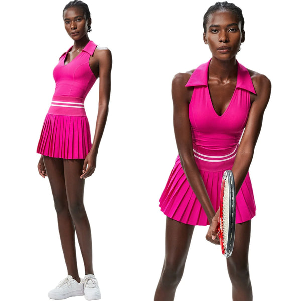 High Waist Tennis Suit