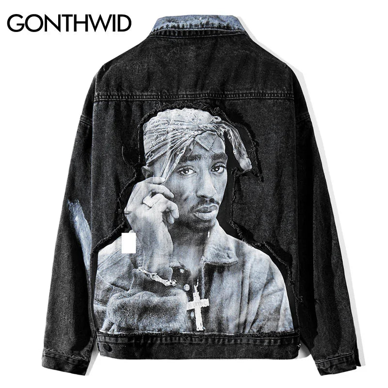 Tupac Denim Jacket limited edition