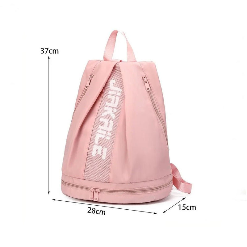 Bolsa Mochila Versatil con Compartimento para Zapatos - ConexNRRocketfyConexNRBolsa Mochila Versatil con Compartimento para ZapatosBO - ROSRosadoBolsa Mochila Versatil con Compartimento para Zapatos