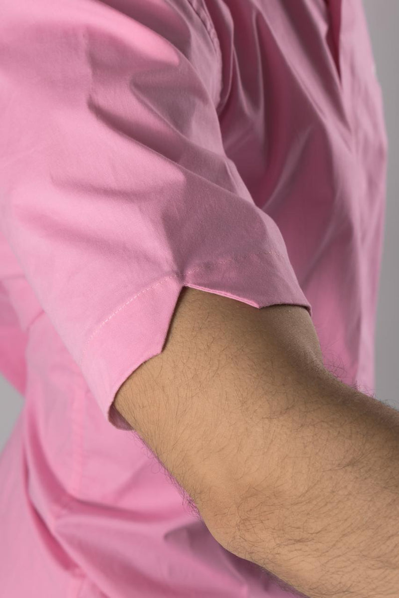 Camisa Manga Corta con Corte Inglés para Hombres