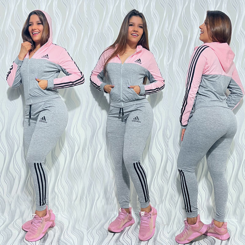 conjunto deportivo adidas