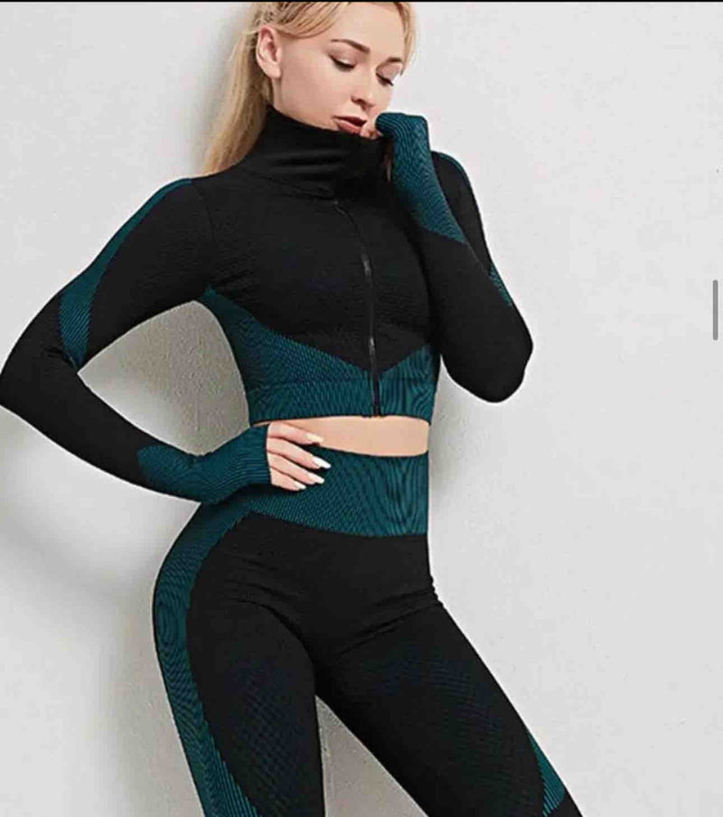 CONJUNTO YOGA SPORT MANGA LARGA Y PANTALON