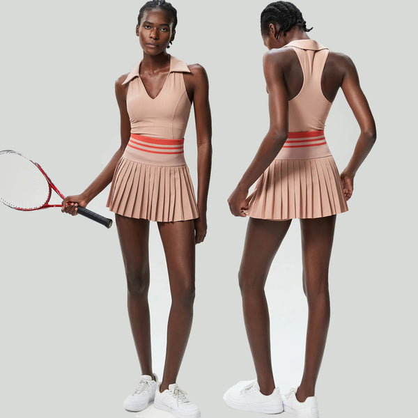 High Waist Tennis Suit