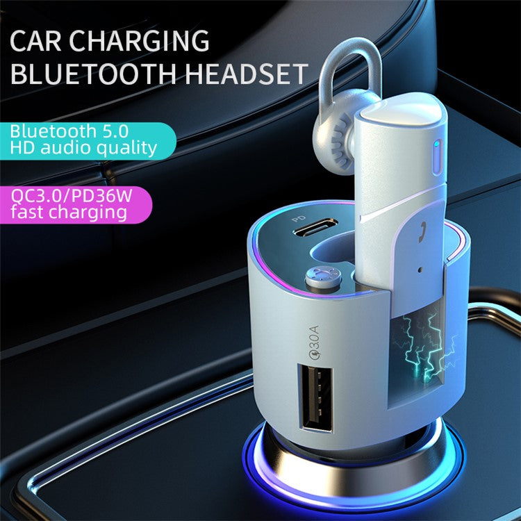 PLUG-IN CARRO CON AUDIFONO INALAMBRICO( PD 36W)