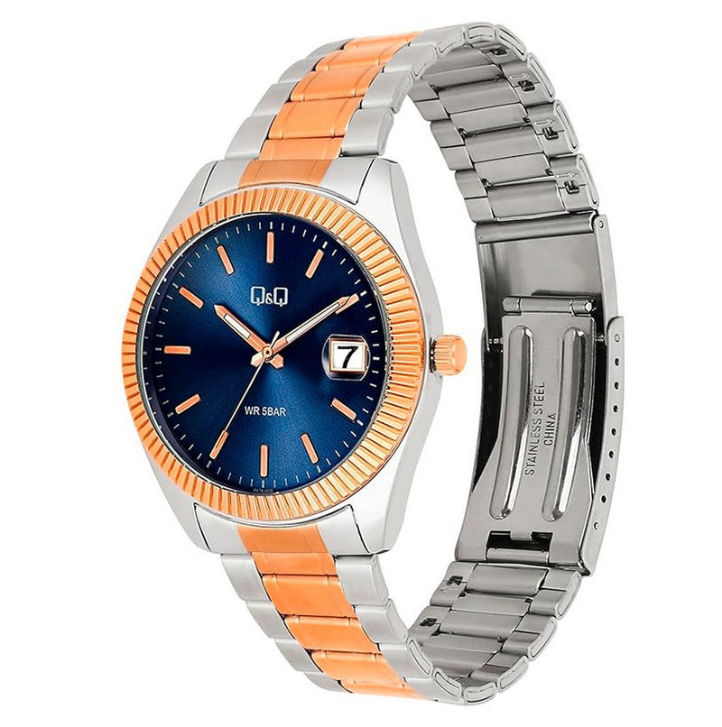 Reloj Para Hombre Qyq A476j412y Multicolor + Estuche