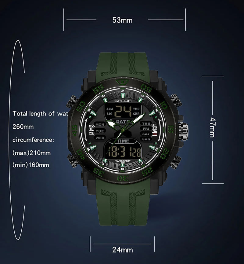 Sven 6029 Dual Time - Verde