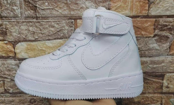 Tenis bota Colegial blanco Nacional Nike Force One Nacional